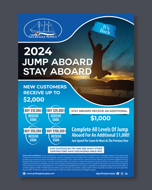 Flyer Design by Rifu Graphics for gulf eagle company | Design: #32112936