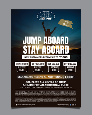 Flyer Design by Rifu Graphics for gulf eagle company | Design: #32114538