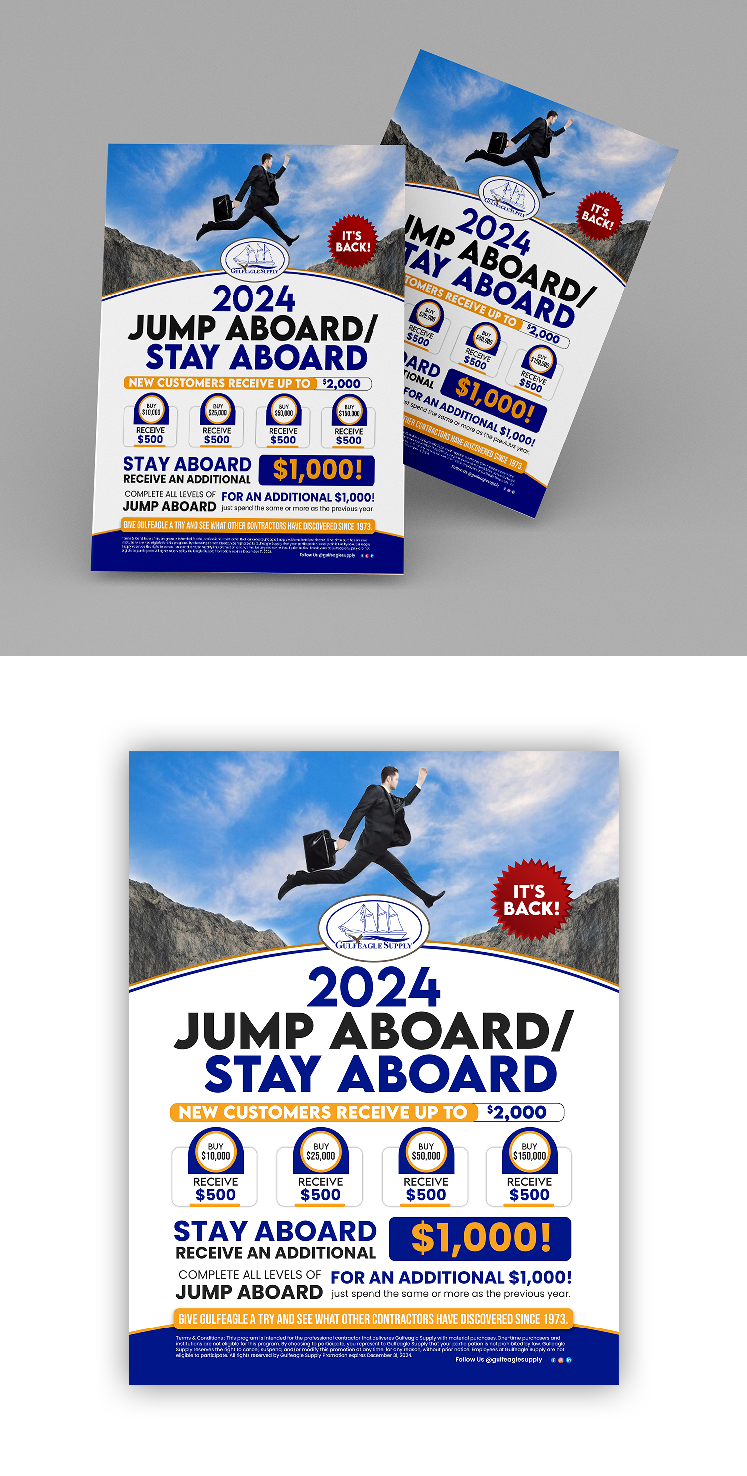 Flyer-Design von debdesign für gulf eagle company | Design #32100022