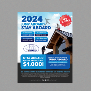 Flyer Design by Stan$oul for gulf eagle company | Design: #32100193