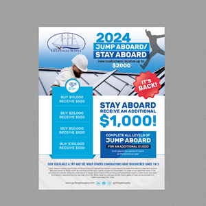 Flyer Design by Stan$oul for gulf eagle company | Design: #32100456