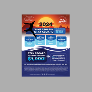 Flyer Design by Stan$oul for gulf eagle company | Design: #32190008