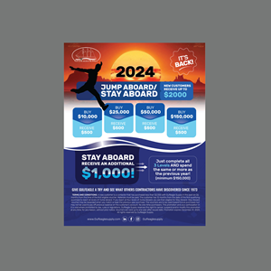 Flyer Design by Stan$oul for gulf eagle company | Design: #32244315