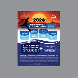 Flyer Design by Stan$oul for gulf eagle company | Design: #32267126