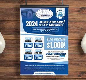 Flyer Design by Dzhafir for gulf eagle company | Design: #32102943