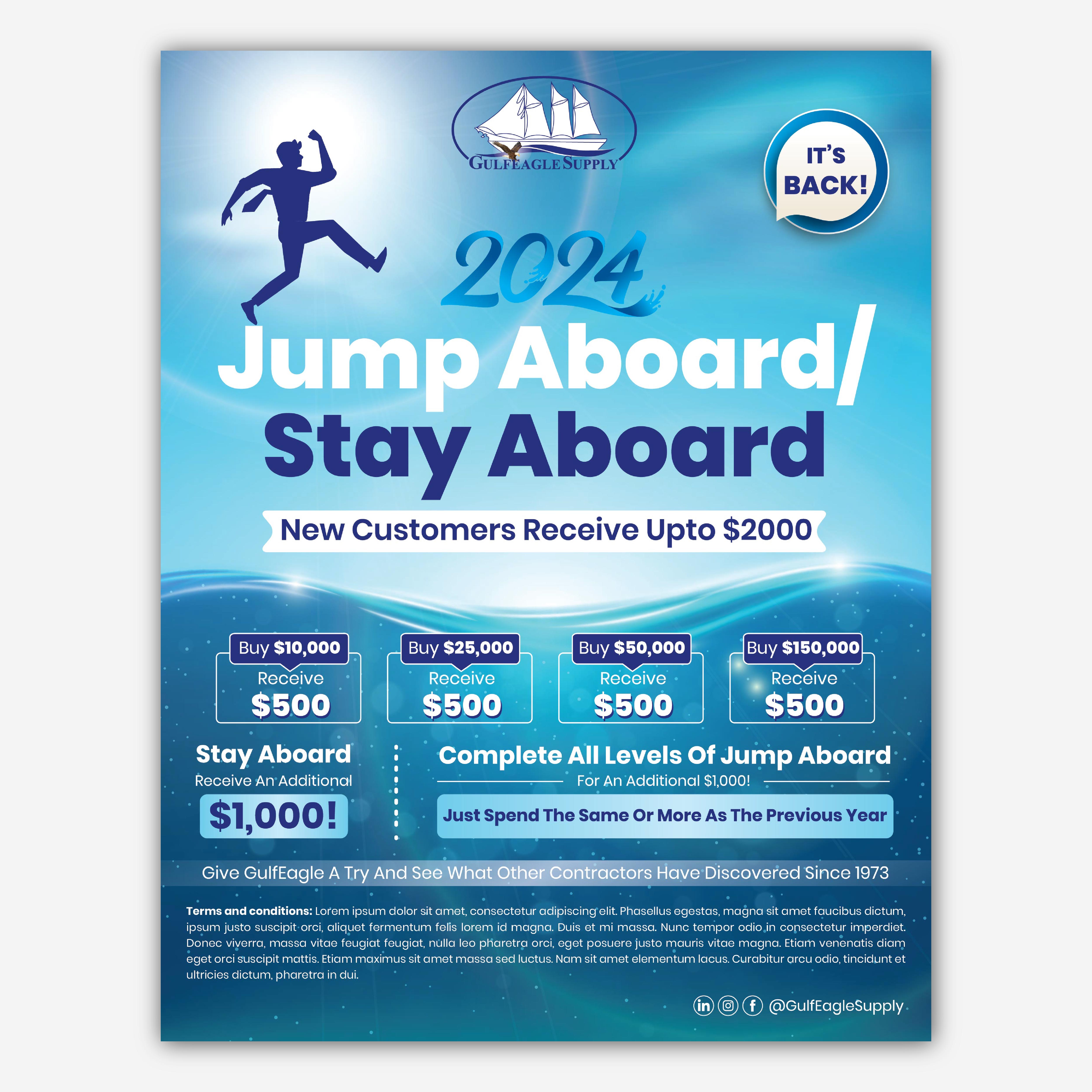 Flyer Design by Bidita Saha for gulf eagle company | Design #32102074