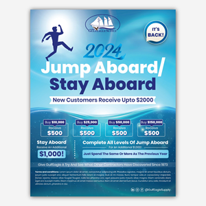 Flyer Design by Bidita Saha for gulf eagle company | Design: #32102074