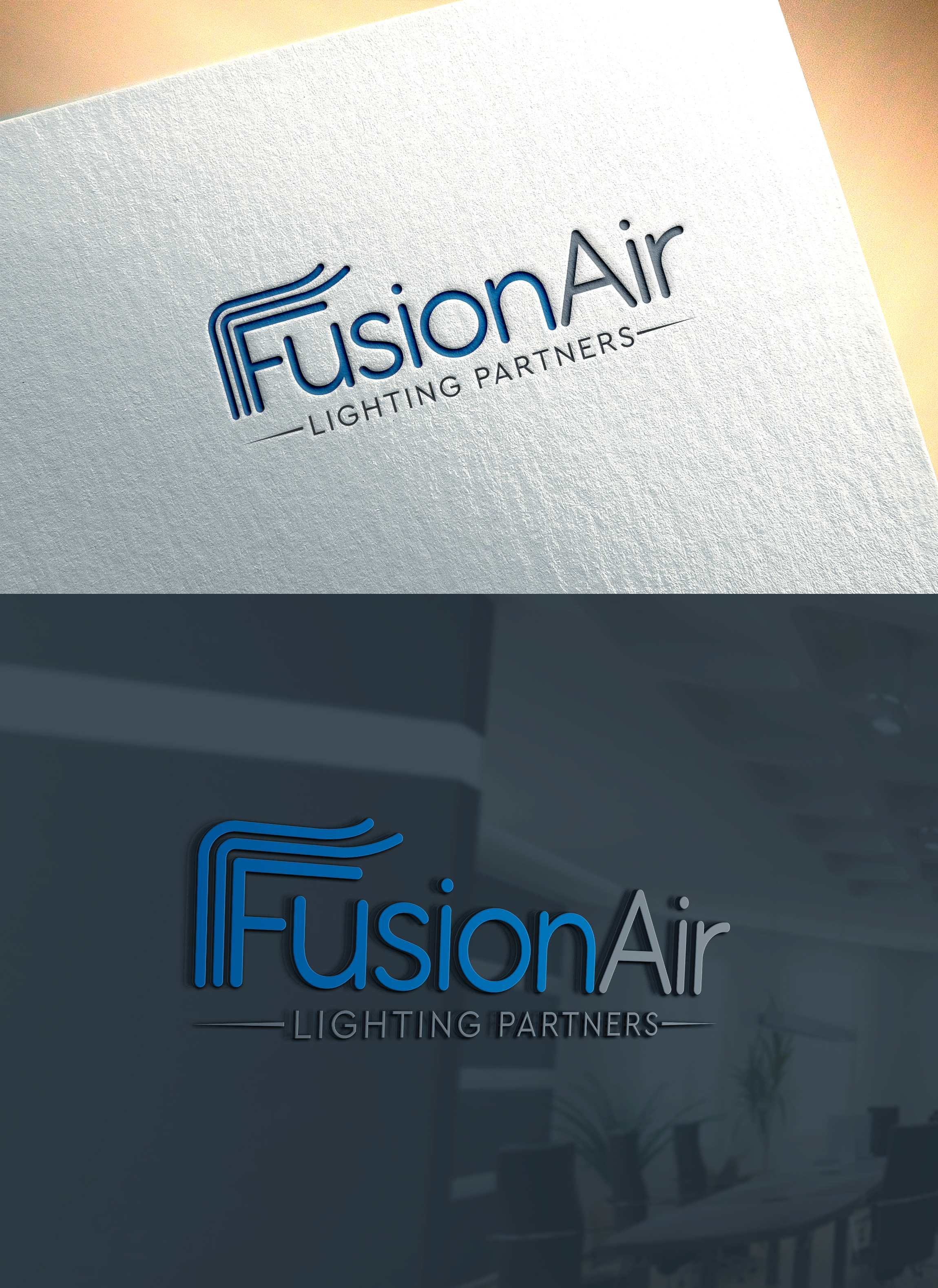 Logo Design by RaKu 2 for Brilliant Lighting Inc. | Design #32156320
