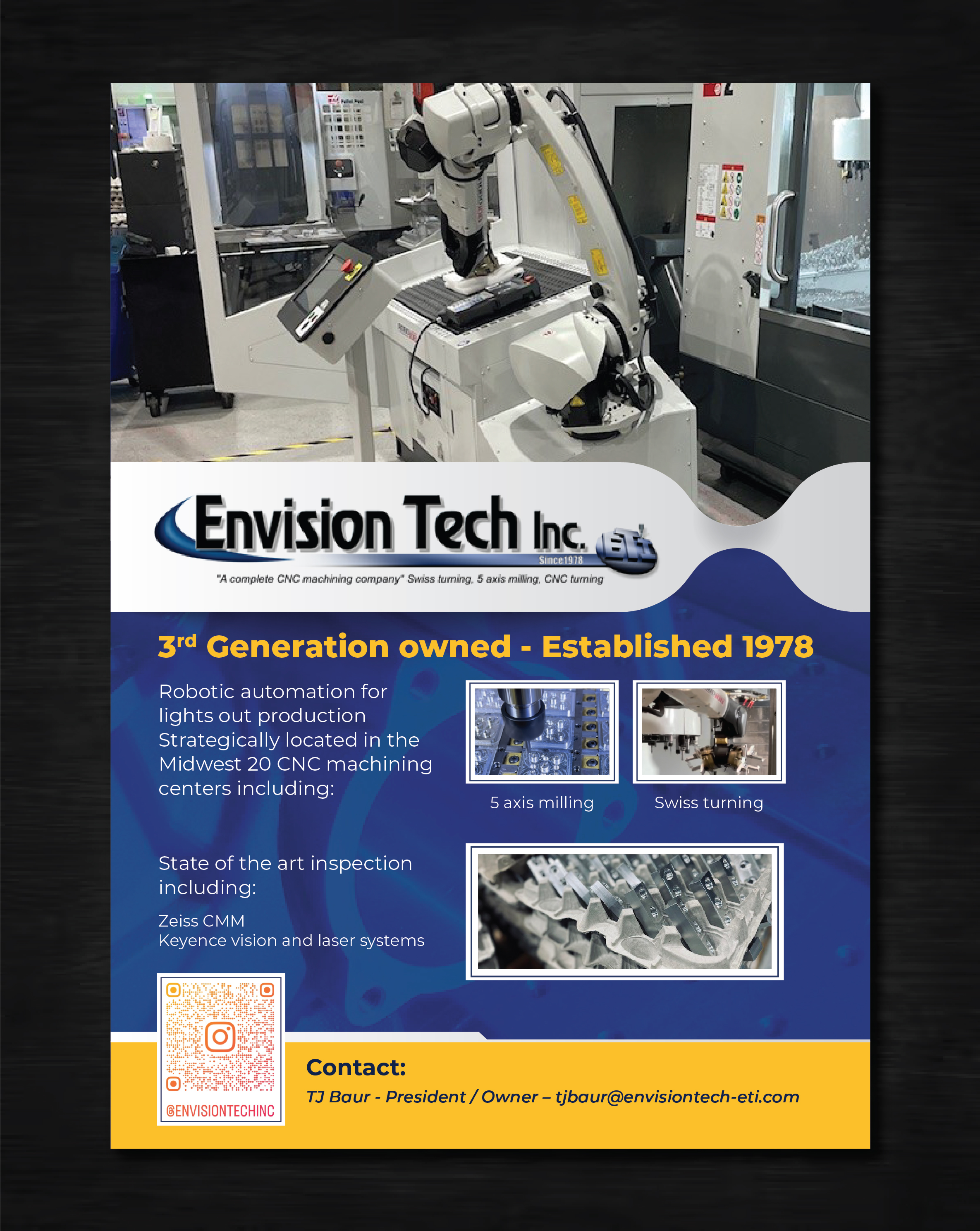 Diseño de Flyer por artbitin para Envision Tech Inc | Diseño #32121333