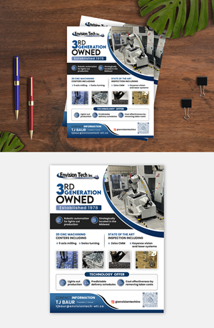 Flyer Design by debdesign for Envision Tech Inc | Design: #32107553
