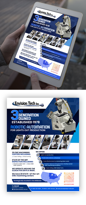 Flyer Design by debdesign for Envision Tech Inc | Design: #32109692