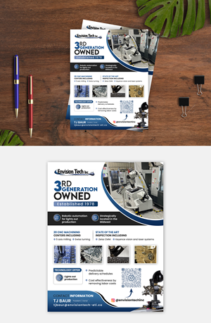 Flyer Design by debdesign for Envision Tech Inc | Design: #32120281