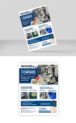 Flyer Design by debdesign for Envision Tech Inc | Design: #32122765