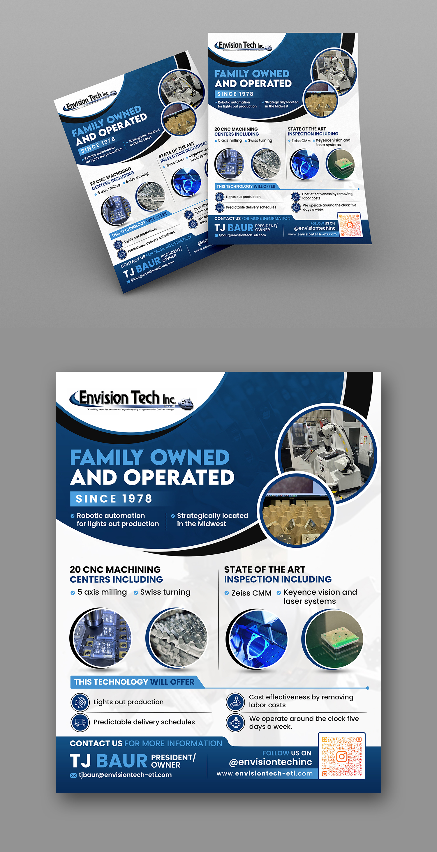 Flyer Design by debdesign for Envision Tech Inc | Design #32139342