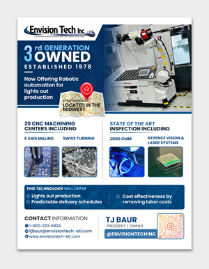 Flyer Design by debdesign for Envision Tech Inc | Design: #32151478