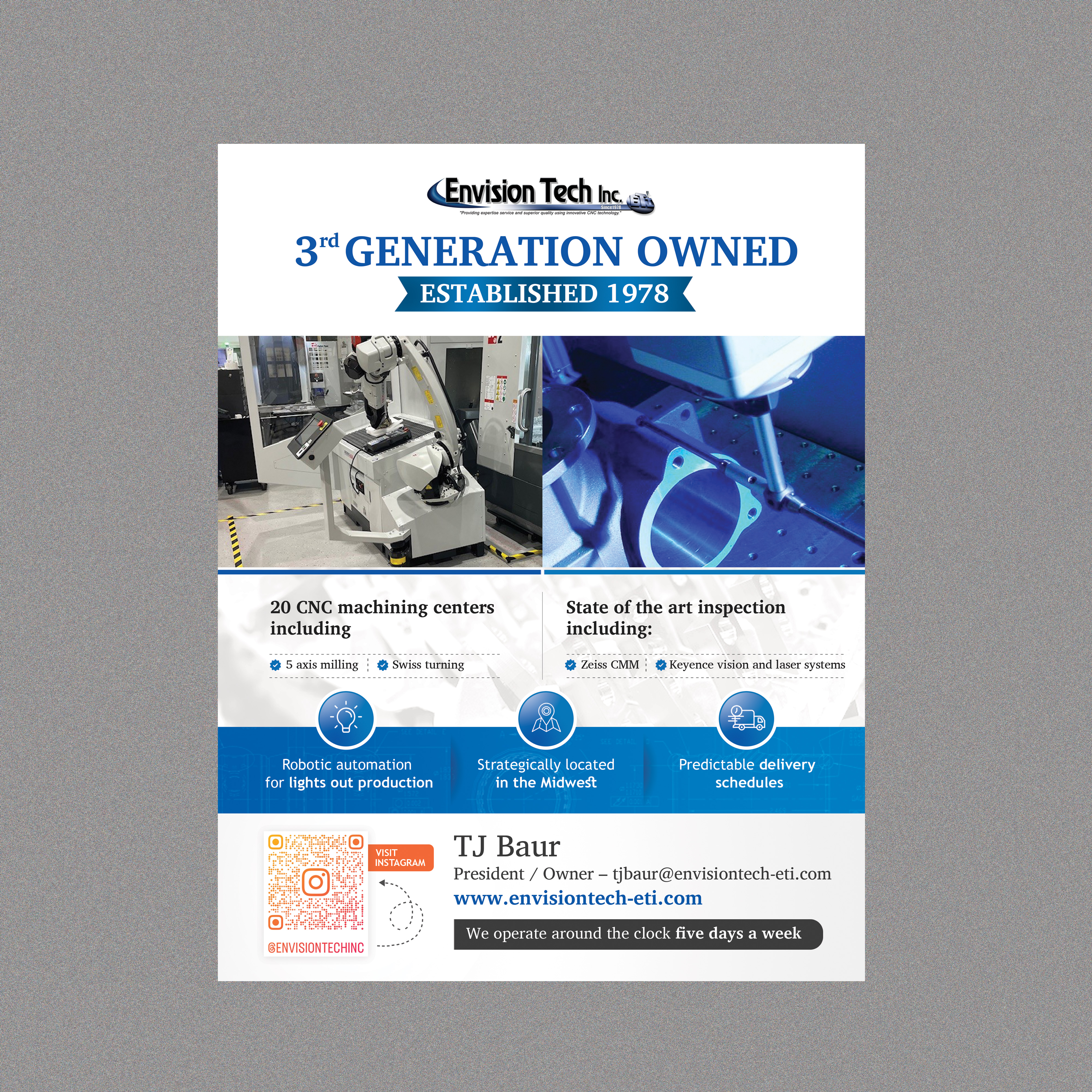 Diseño de Flyer por Stan$oul para Envision Tech Inc | Diseño #32131729