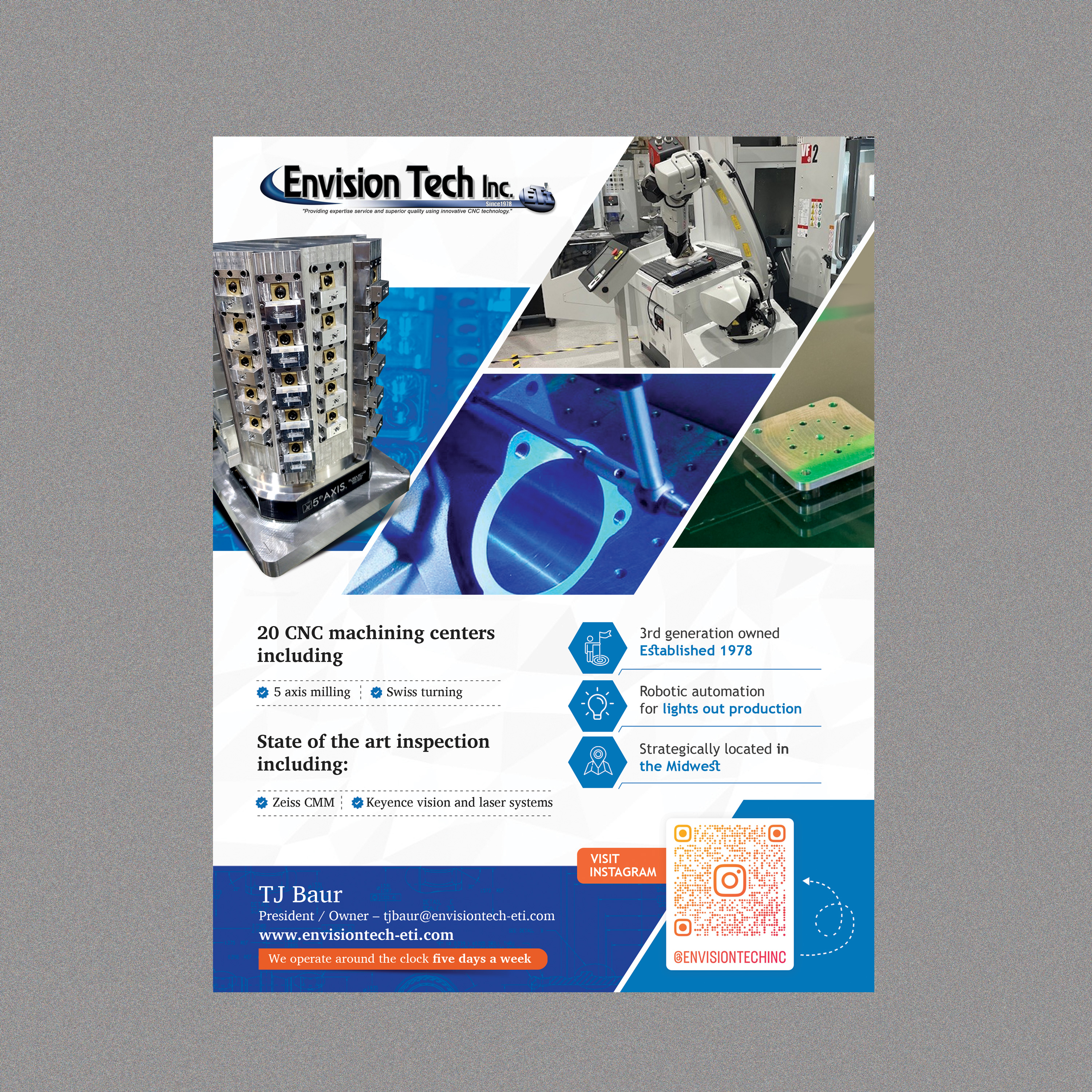 Flyer Design by Stan$oul for Envision Tech Inc | Design #32133851