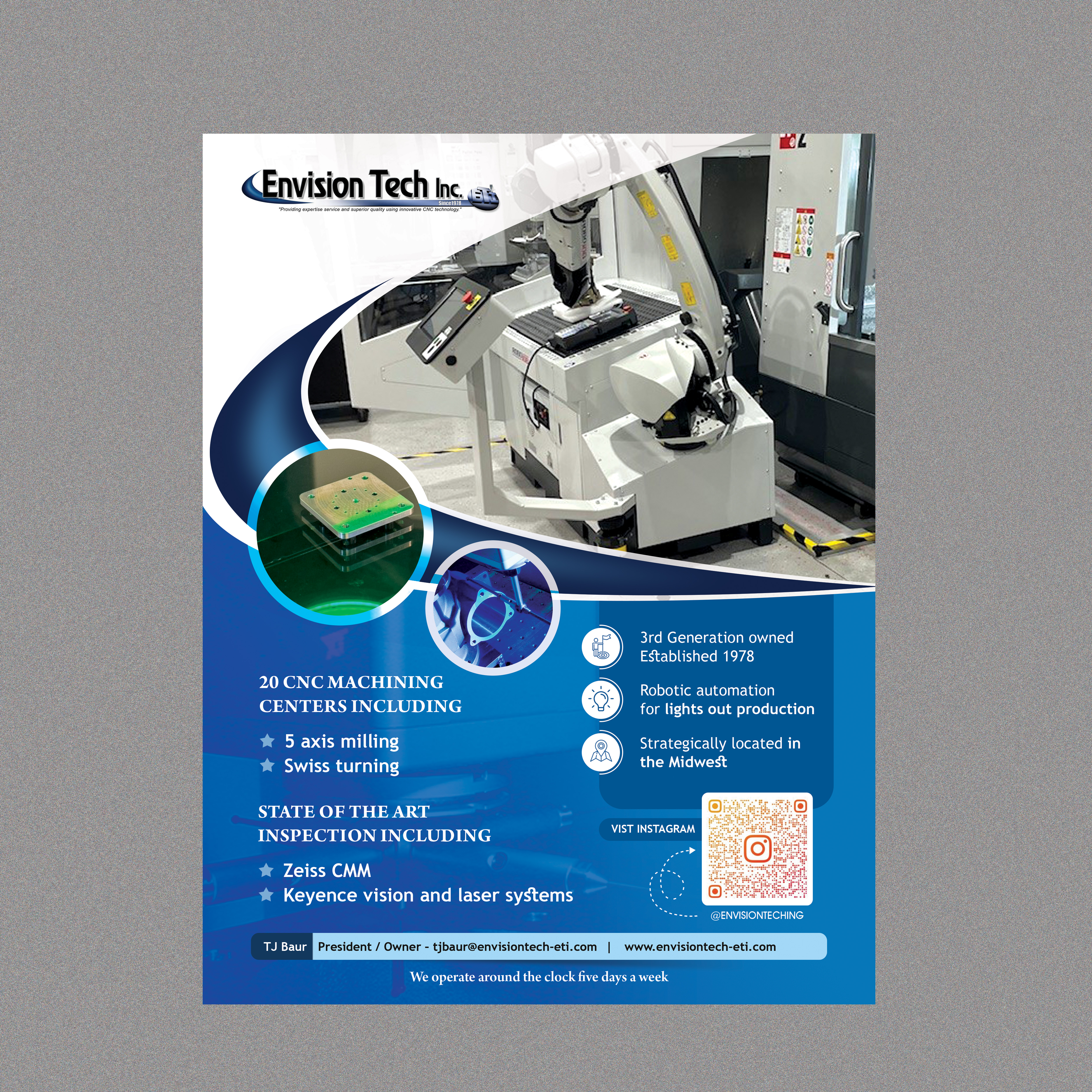 Diseño de Flyer por Stan$oul para Envision Tech Inc | Diseño #32133896