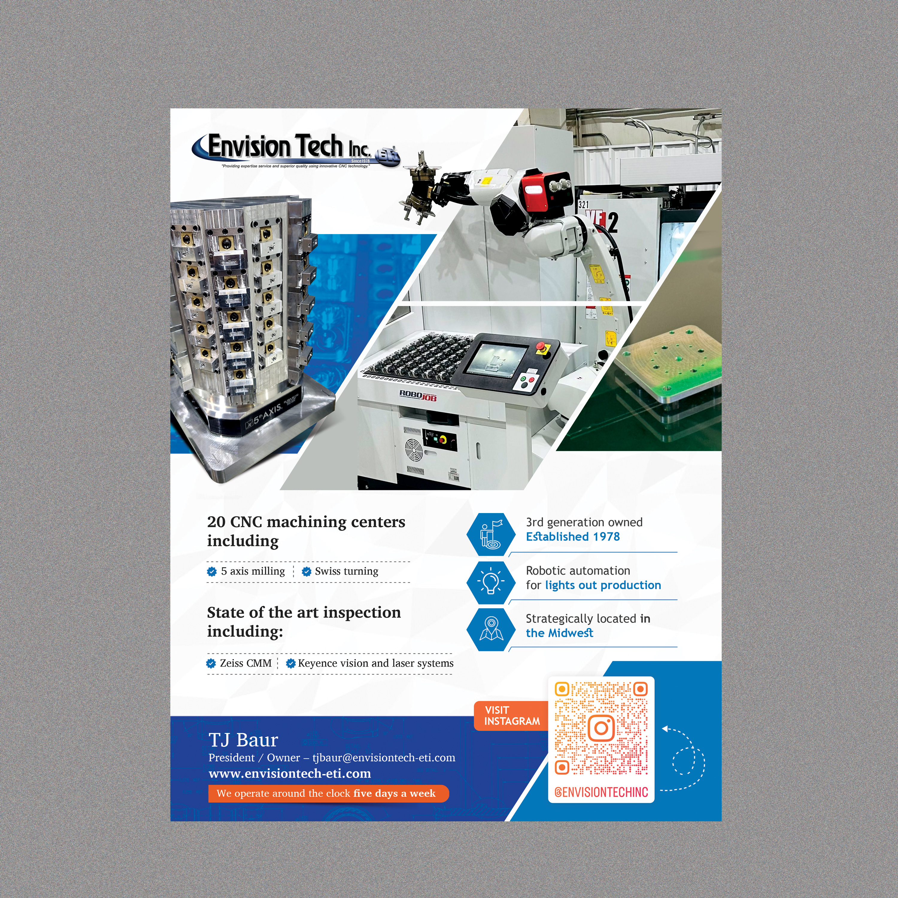 Flyer Design by Stan$oul for Envision Tech Inc | Design #32146316