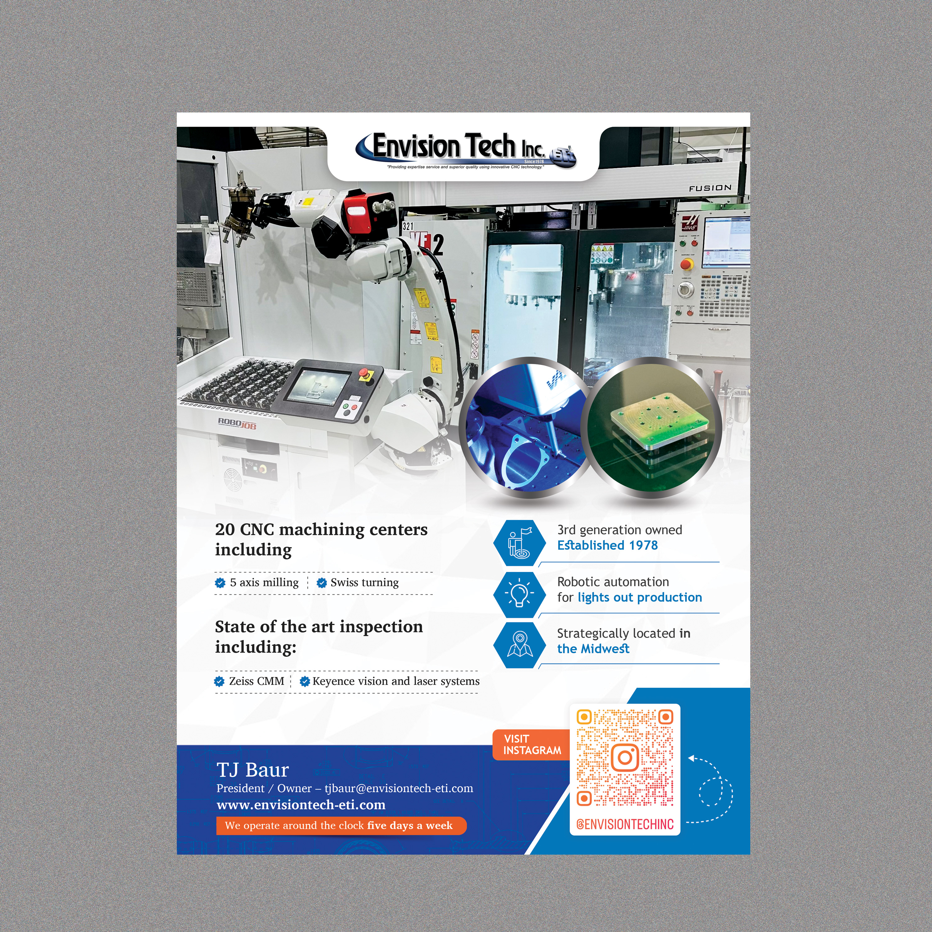 Flyer Design by Stan$oul for Envision Tech Inc | Design #32146326