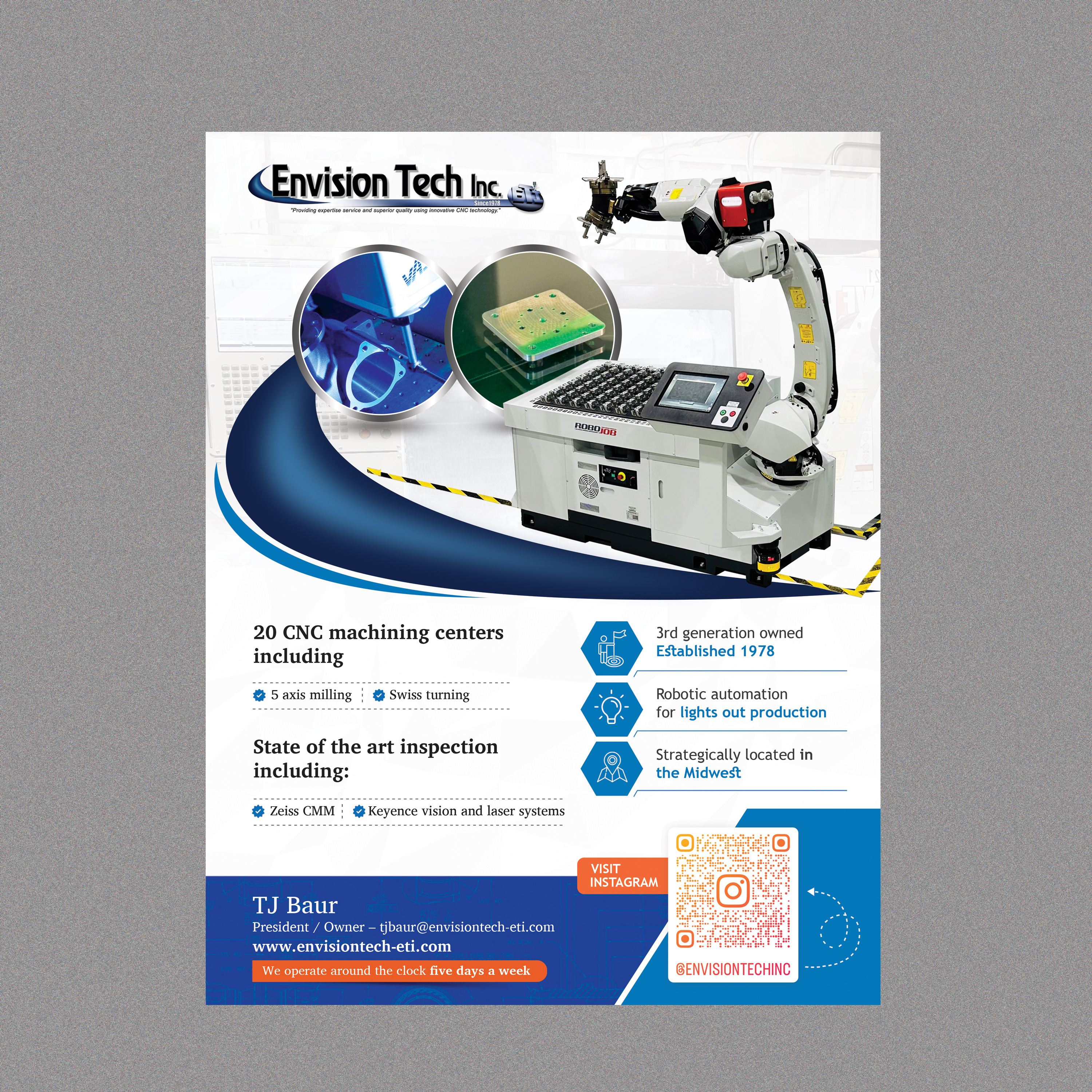 Flyer Design by Stan$oul for Envision Tech Inc | Design #32146329