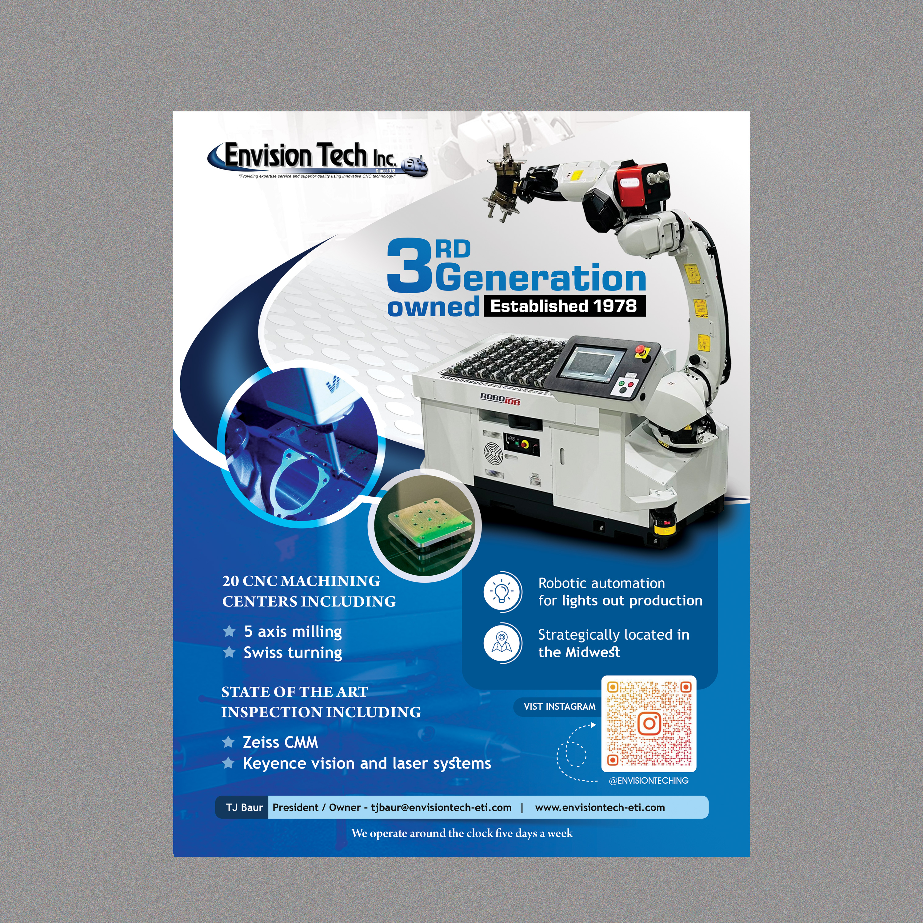 Flyer Design by Stan$oul for Envision Tech Inc | Design #32146889