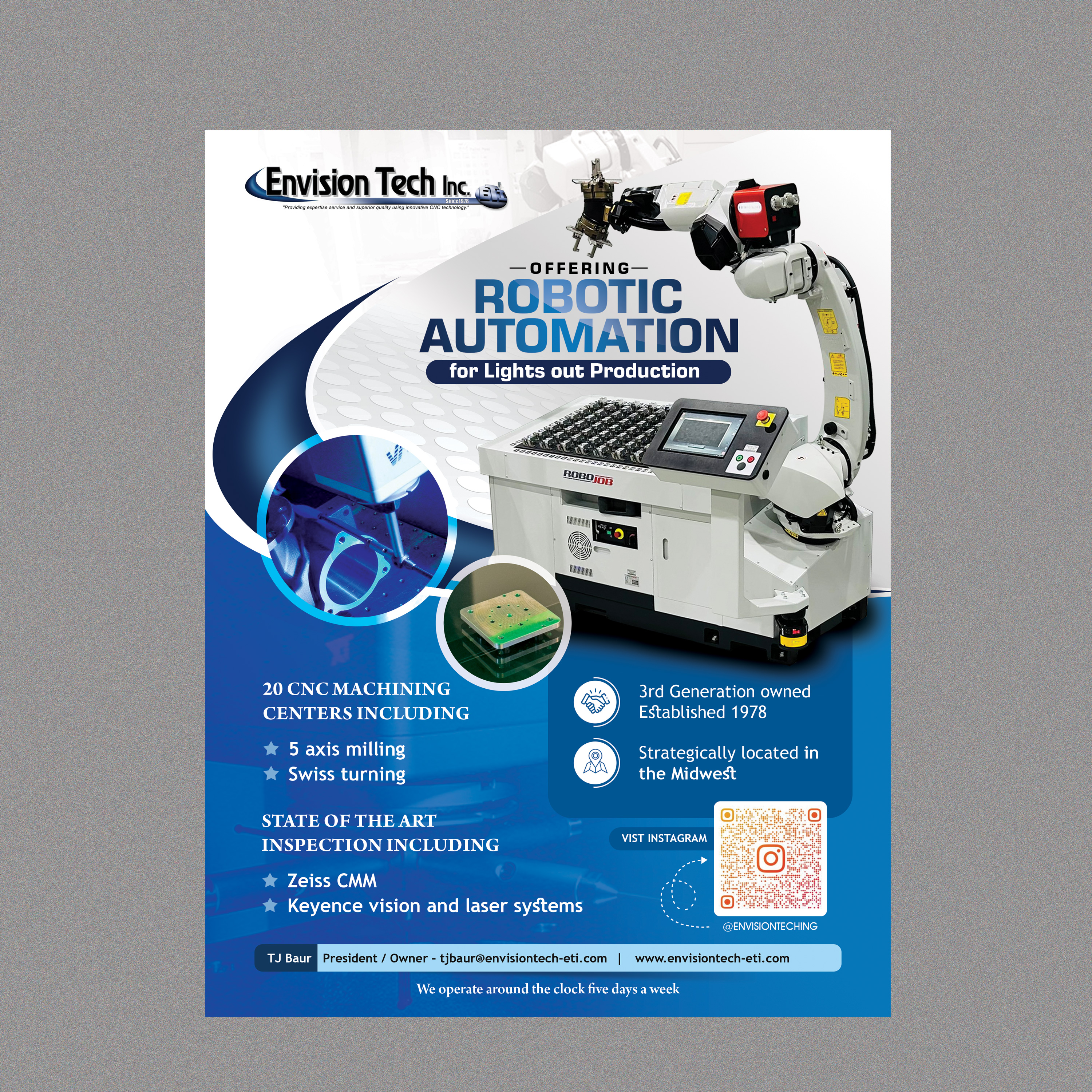 Flyer Design by Stan$oul for Envision Tech Inc | Design #32149950