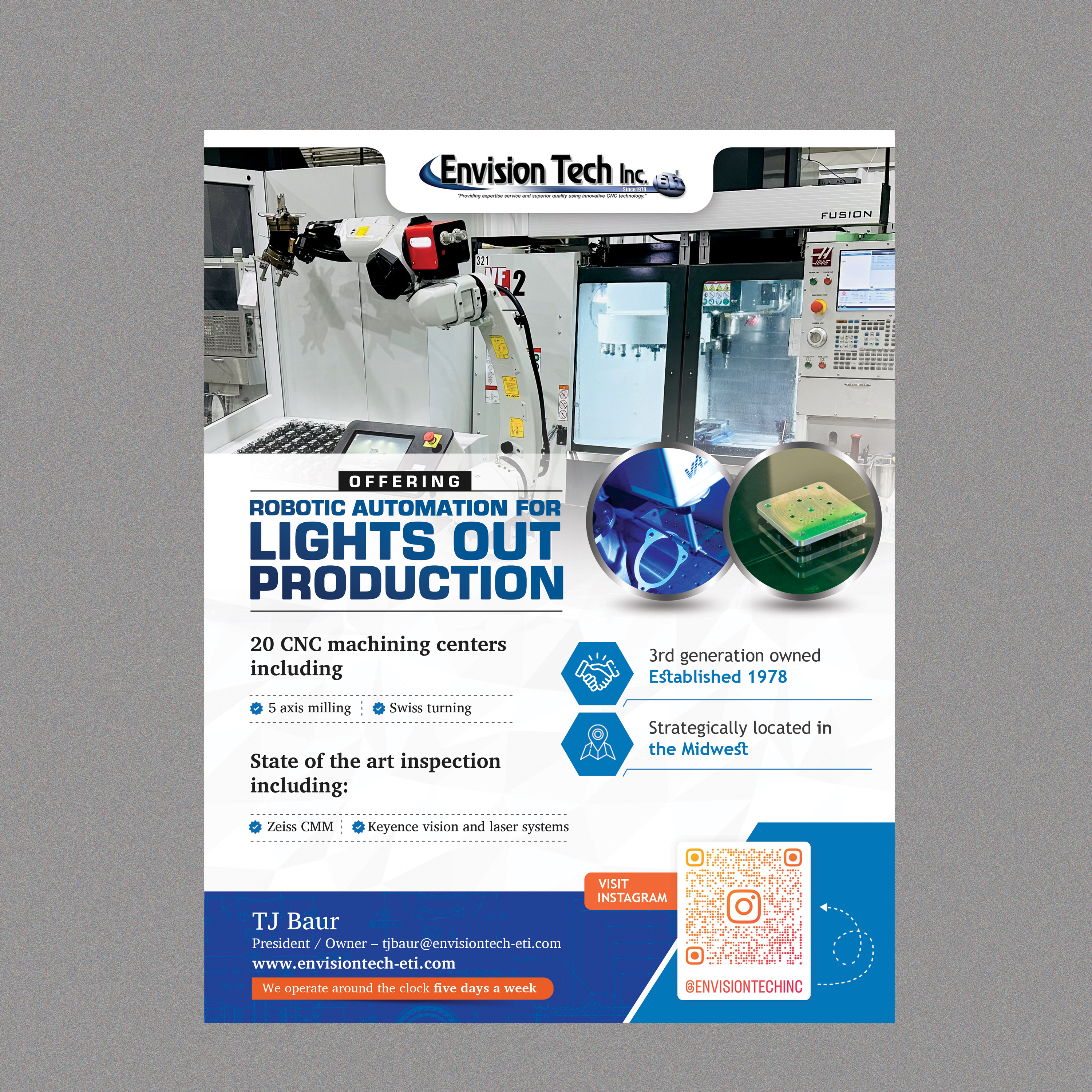 Flyer Design by Stan$oul for Envision Tech Inc | Design #32150176