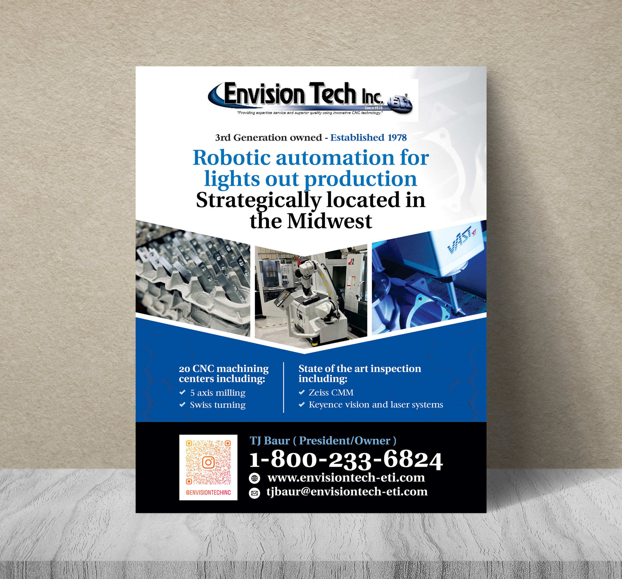 Flyer Design by Dzhafir for Envision Tech Inc | Design #32139689