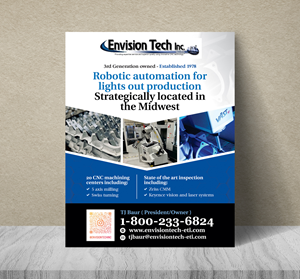 Design de Flyer par Dzhafir pour Envision Tech Inc | Design #32139689