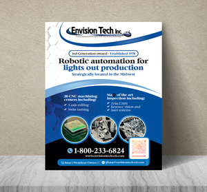 Flyer Design by Dzhafir for Envision Tech Inc | Design: #32139690