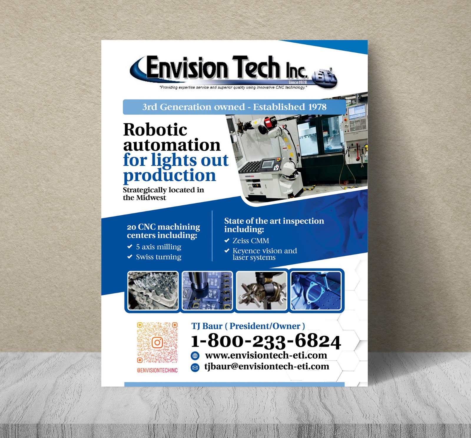 Diseño de Flyer por Dzhafir para Envision Tech Inc | Diseño #32150572