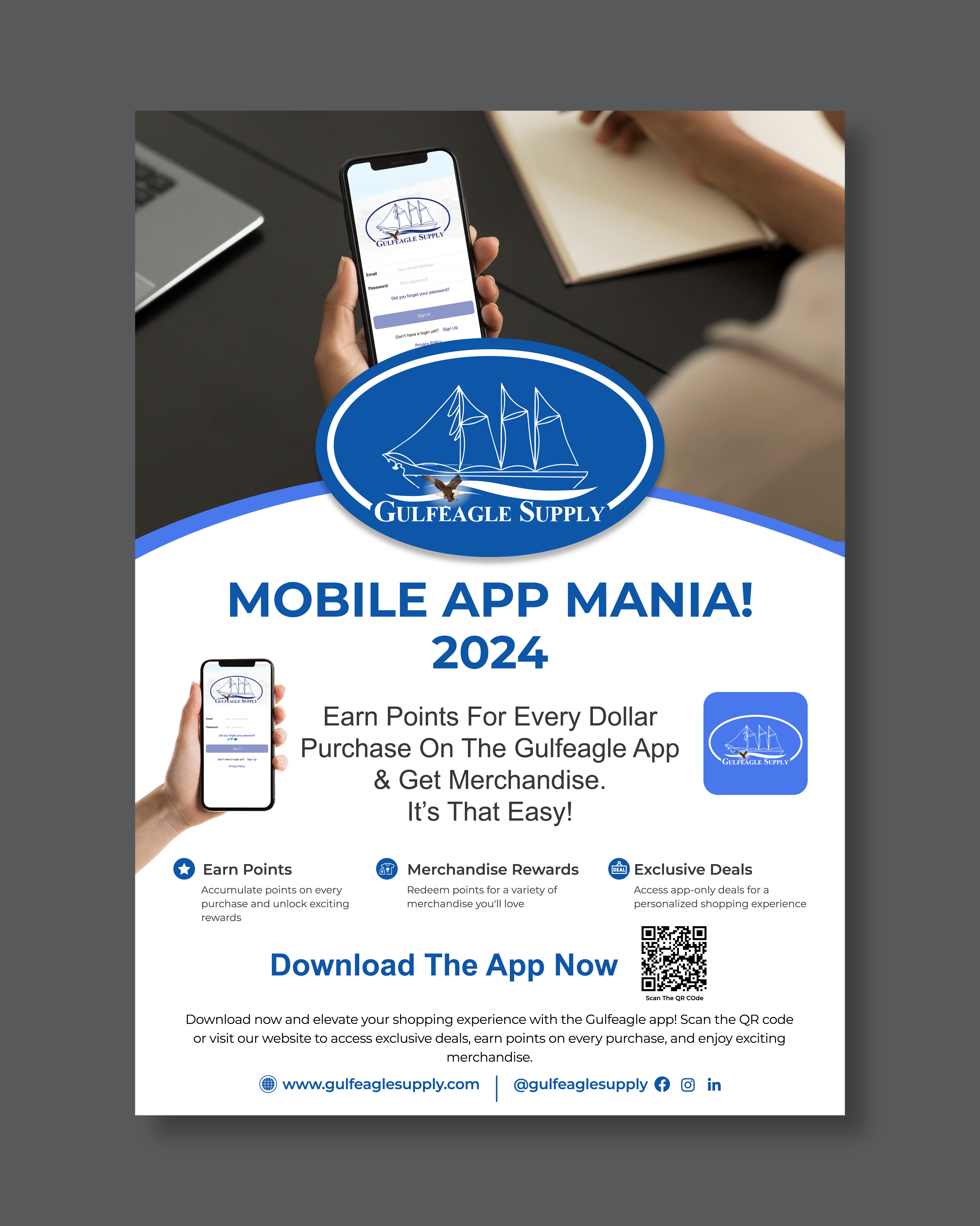 Flyer Design by Rifu Graphics for gulf eagle company | Design #32102485