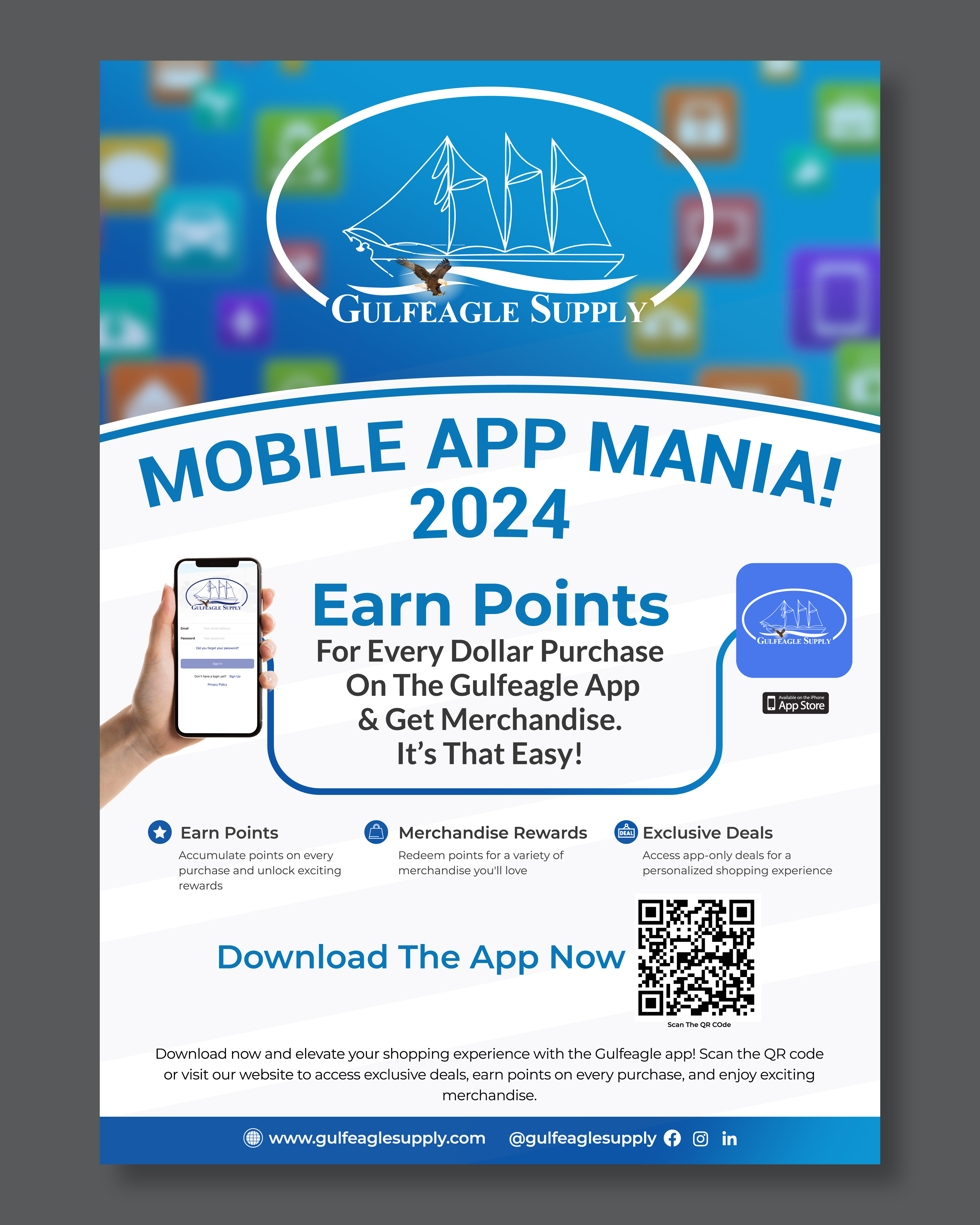 Flyer Design by Rifu Graphics for gulf eagle company | Design #32104501