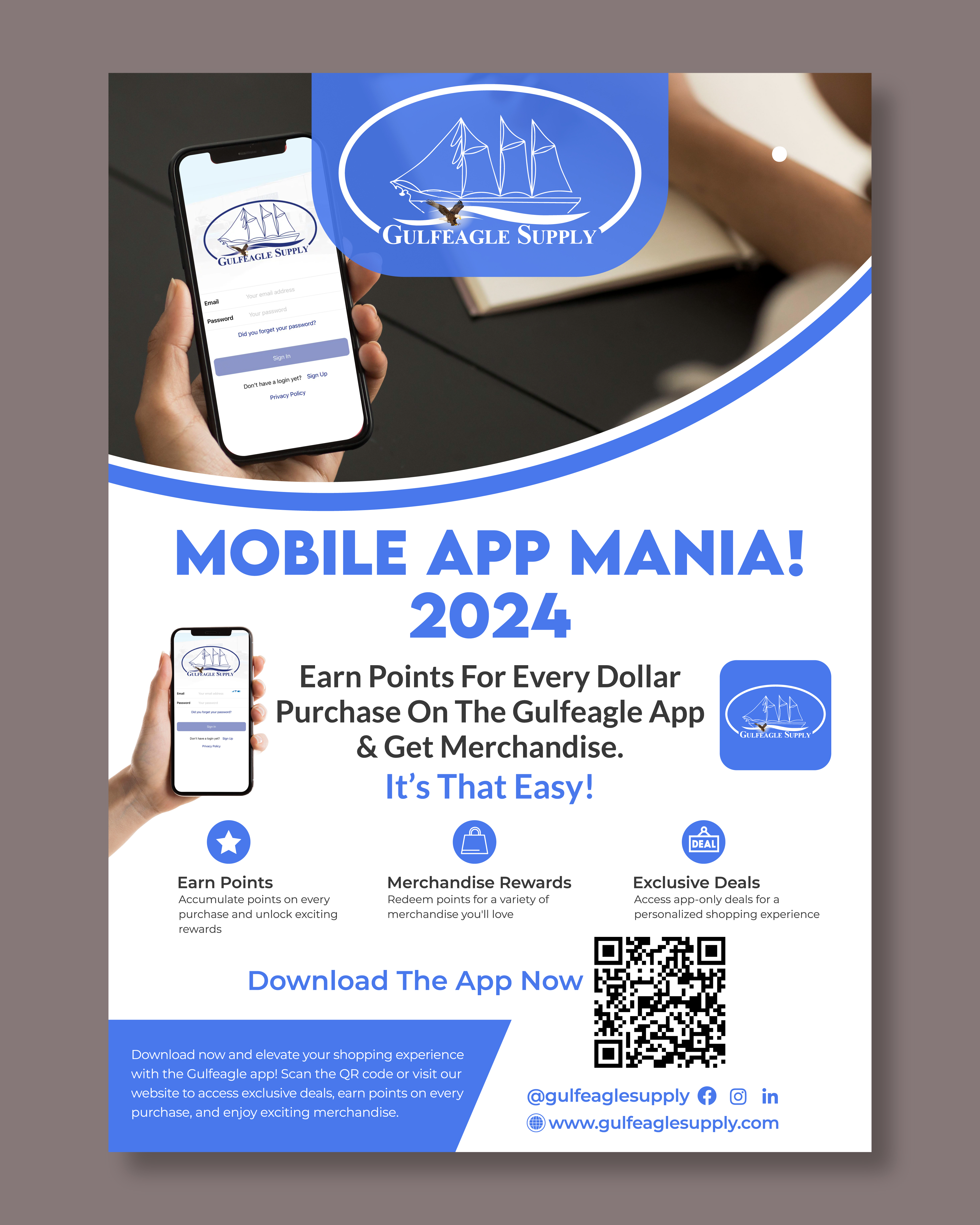 Flyer Design by Rifu Graphics for gulf eagle company | Design #32104889