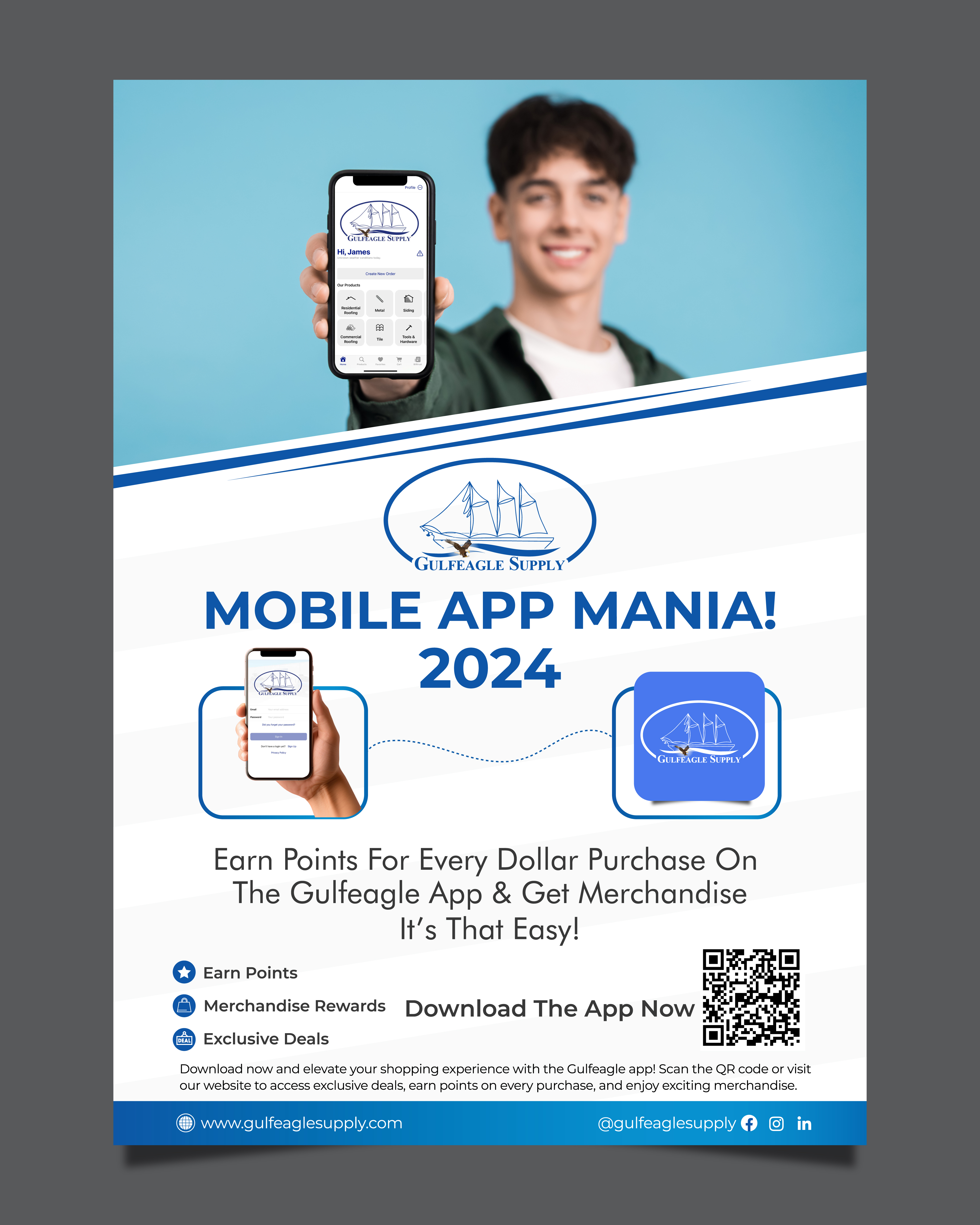 Flyer Design by Rifu Graphics for gulf eagle company | Design #32108394