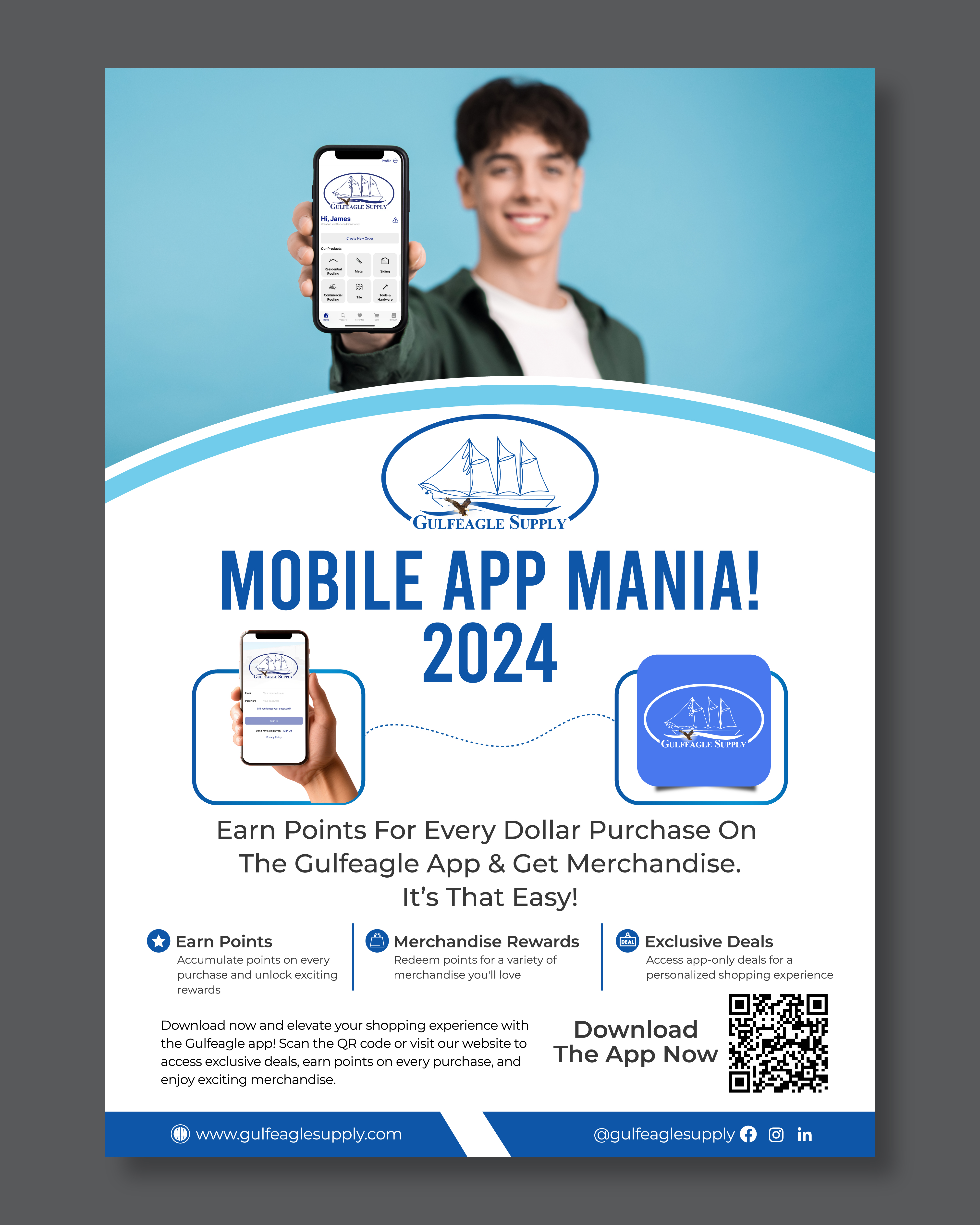 Flyer Design by Rifu Graphics for gulf eagle company | Design #32108584