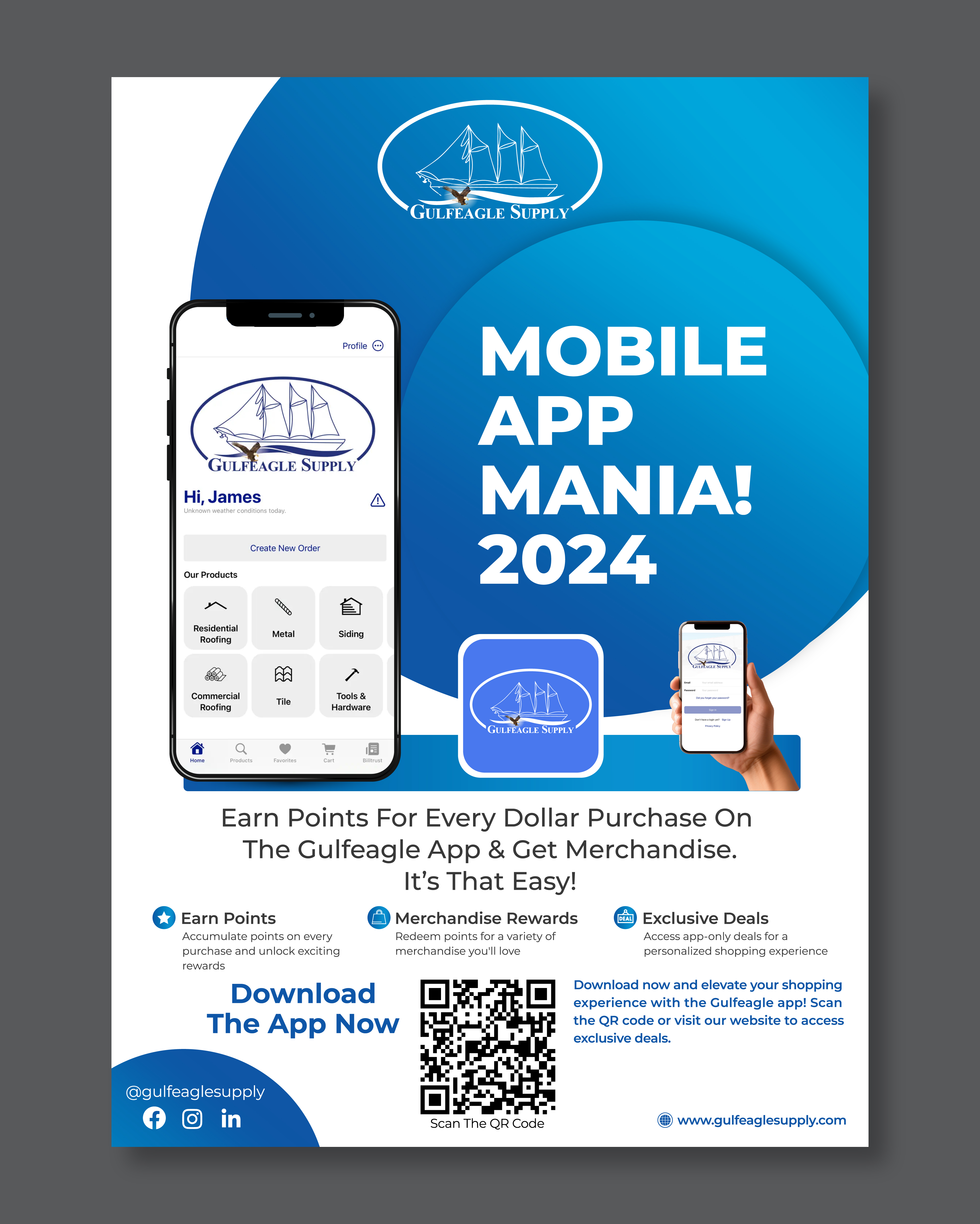 Flyer Design by Rifu Graphics for gulf eagle company | Design #32109398