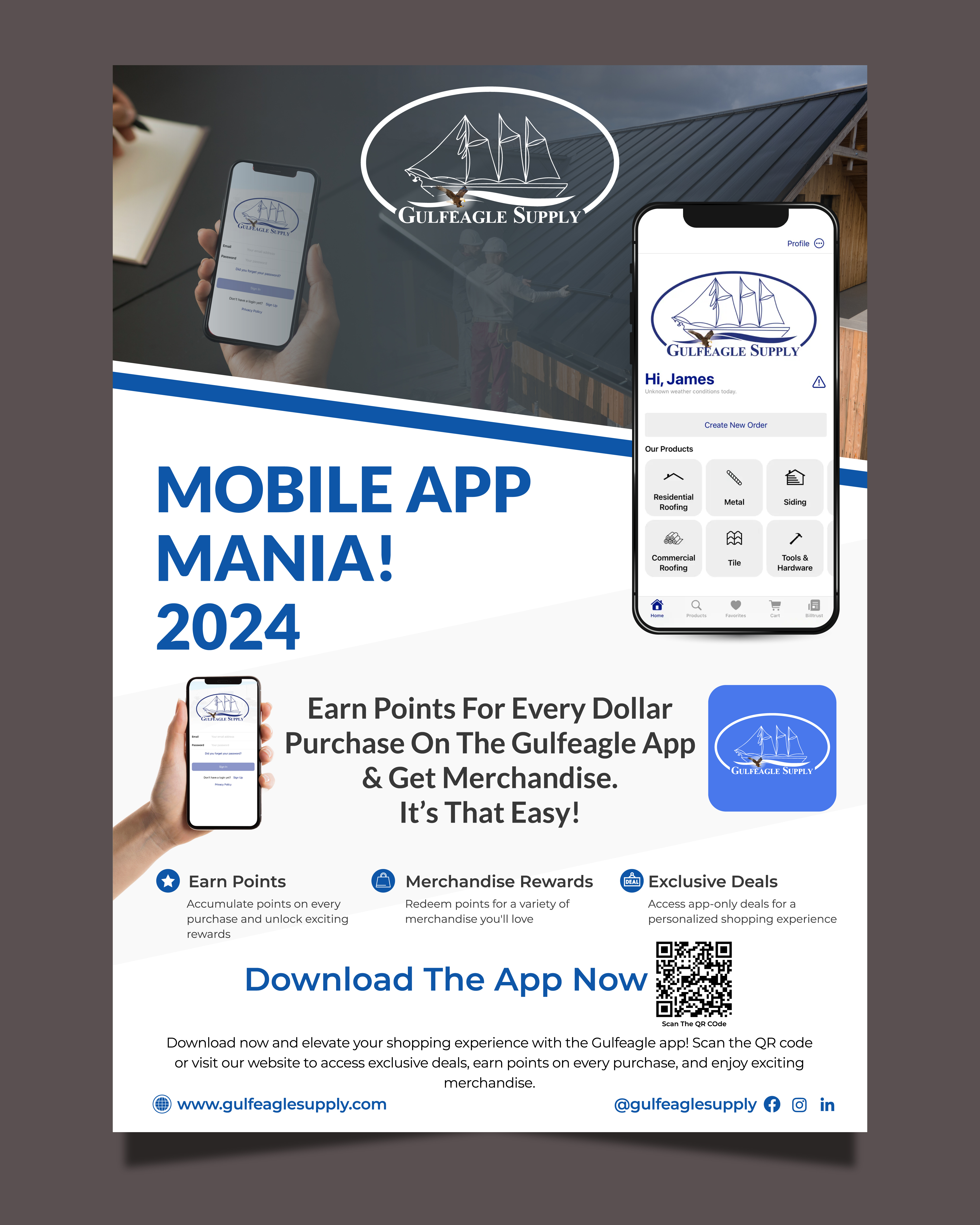 Flyer Design by Rifu Graphics for gulf eagle company | Design #32110554