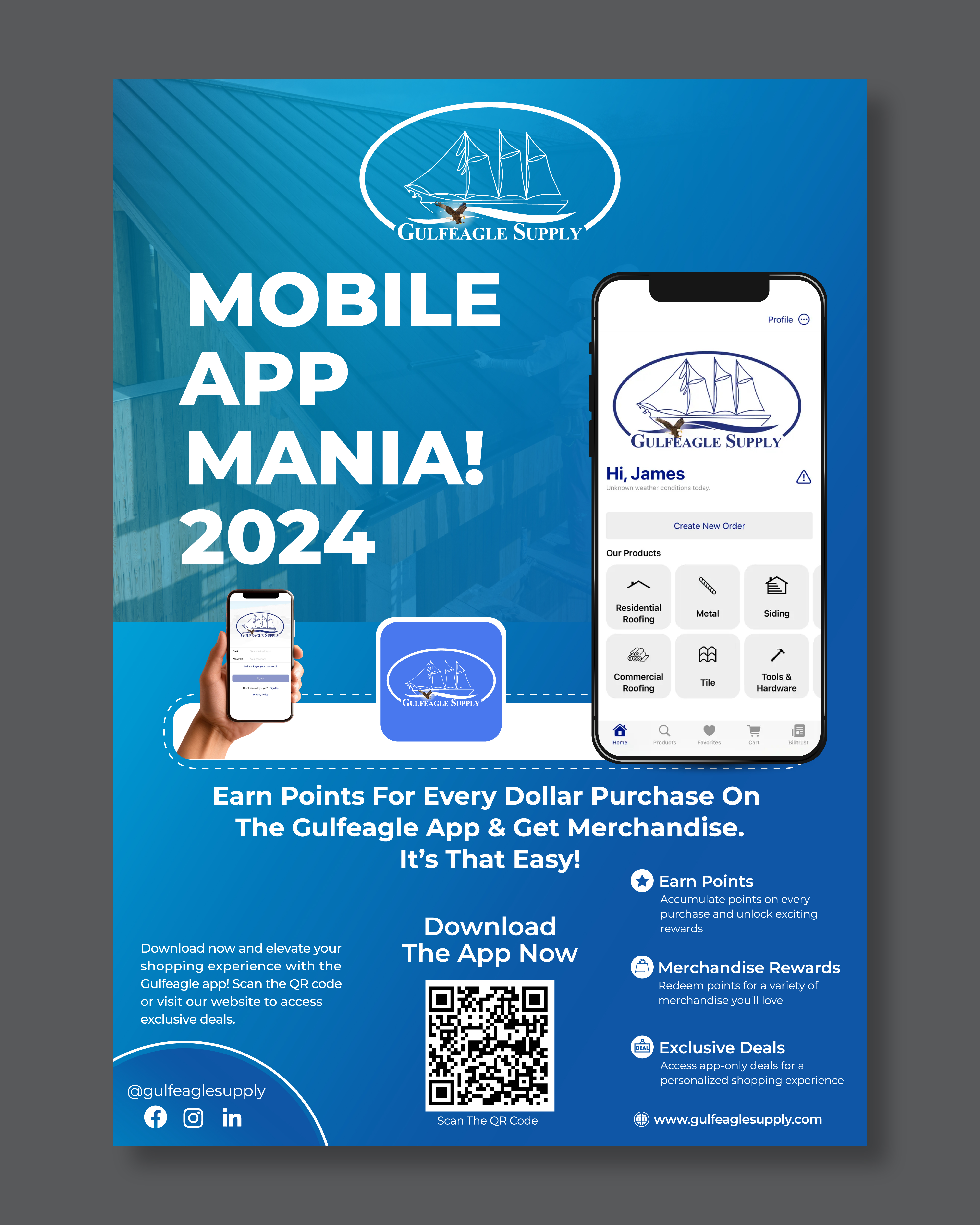 Flyer Design by Rifu Graphics for gulf eagle company | Design #32111997