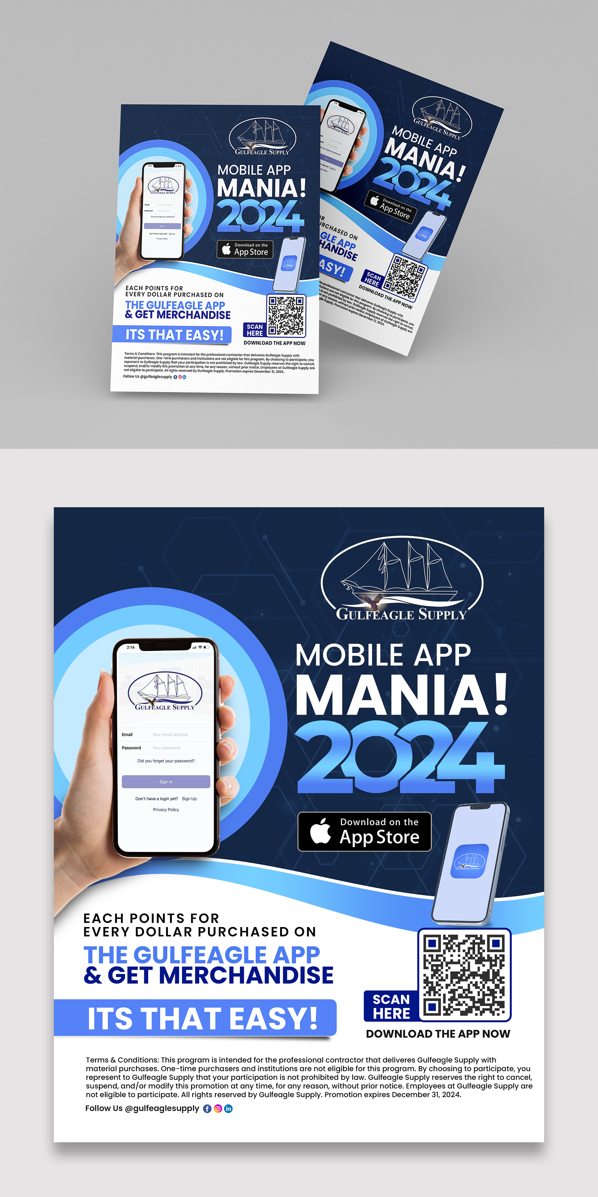 Flyer Design by debdesign for gulf eagle company | Design: #32100526