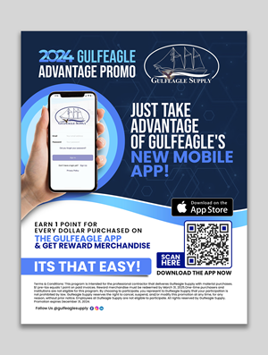 Diseño de Flyer por debdesign para gulf eagle company | Diseño: #32170129
