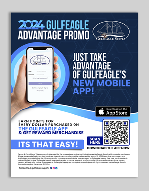 Diseño de Flyer por debdesign para gulf eagle company | Diseño: #32192453