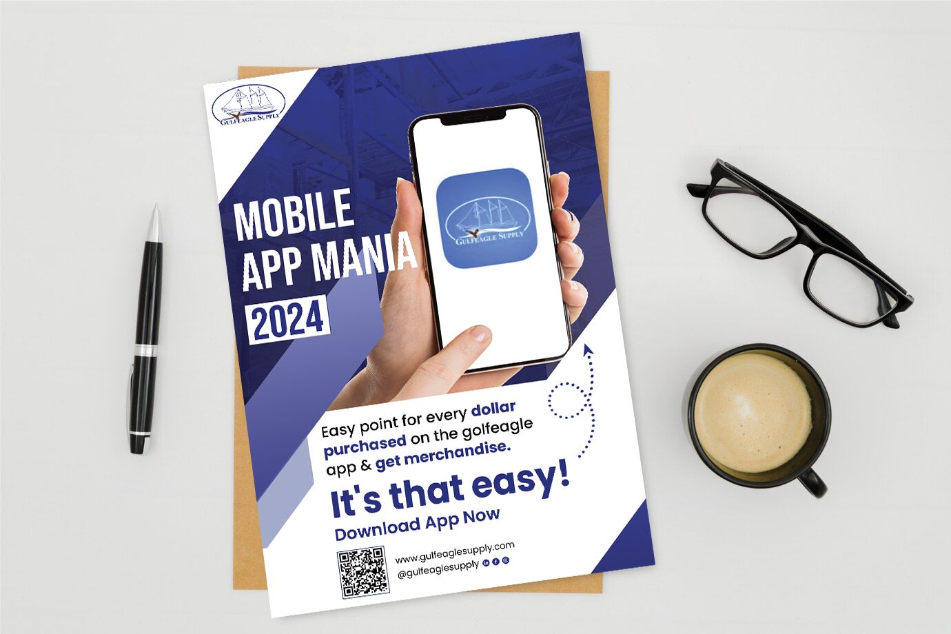 Flyer Design by AweSomeLogoTeam for gulf eagle company | Design #32098371