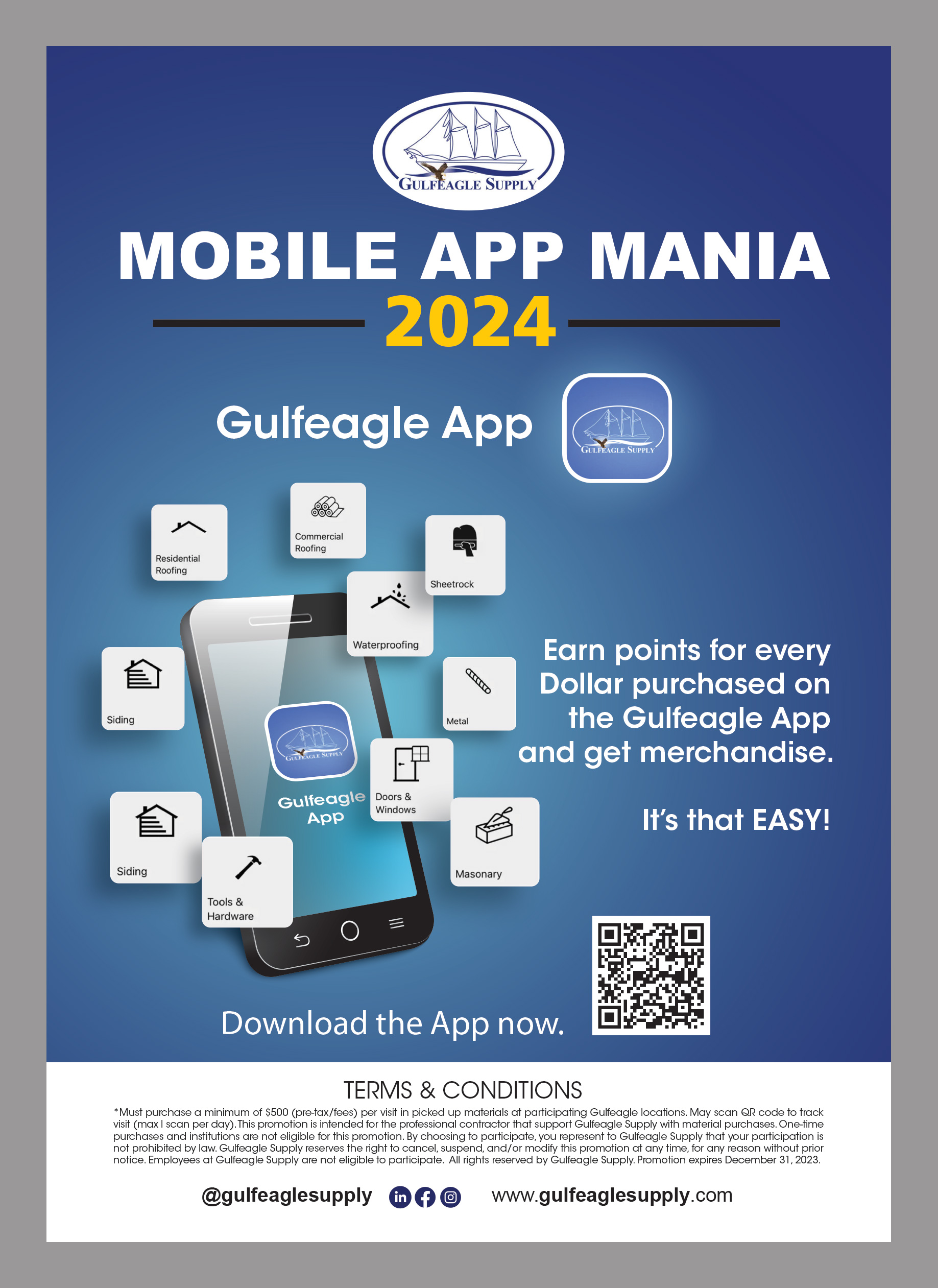 Diseño de Flyer por Creative D2024 para gulf eagle company | Diseño #32140276