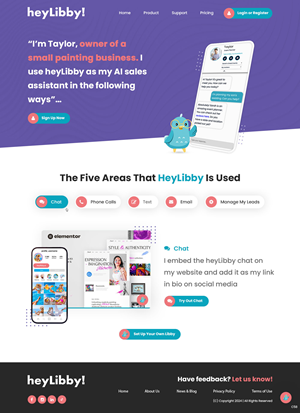 Web Design by pb for this project | Design #32110122