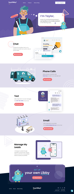 Web Design by *mary for this project | Design: #32136547