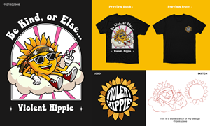 T-shirt Design by Hakaze Std