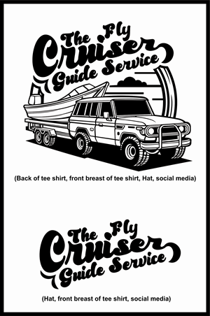Logo-Design von Den Bagus für The Fly Cruiser Guide Service | Design #32113260