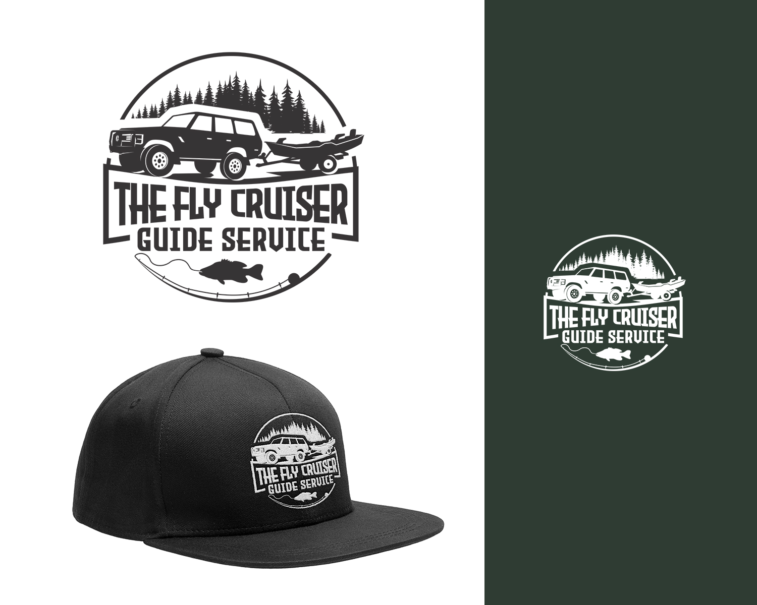 Logo Design by Djamdesign for The Fly Cruiser Guide Service | Design #32106497